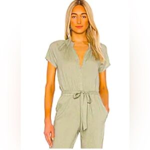 Steve Madden BB Dakota Jack jumpsuit. Light khaki green, women’s size medium.